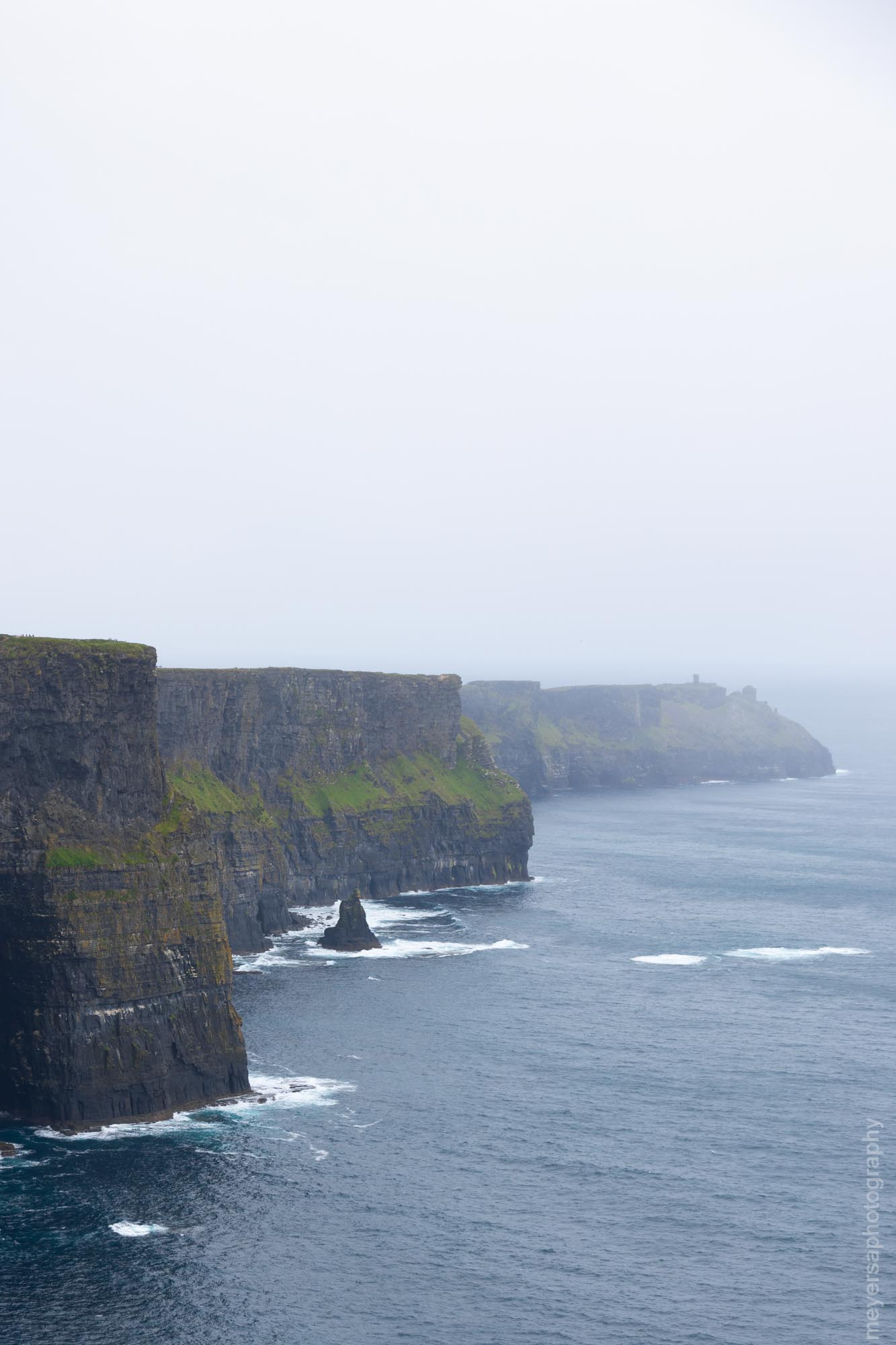 Cliffs of Moher from above