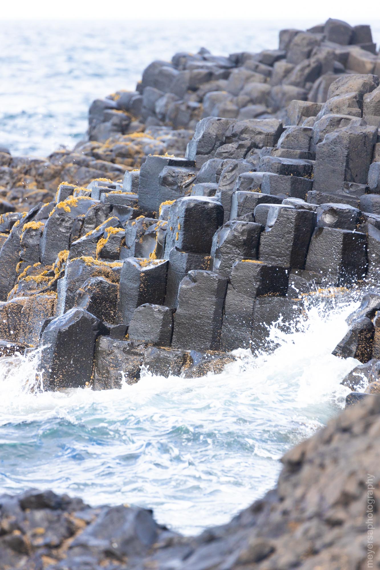 Giant's Causeway water