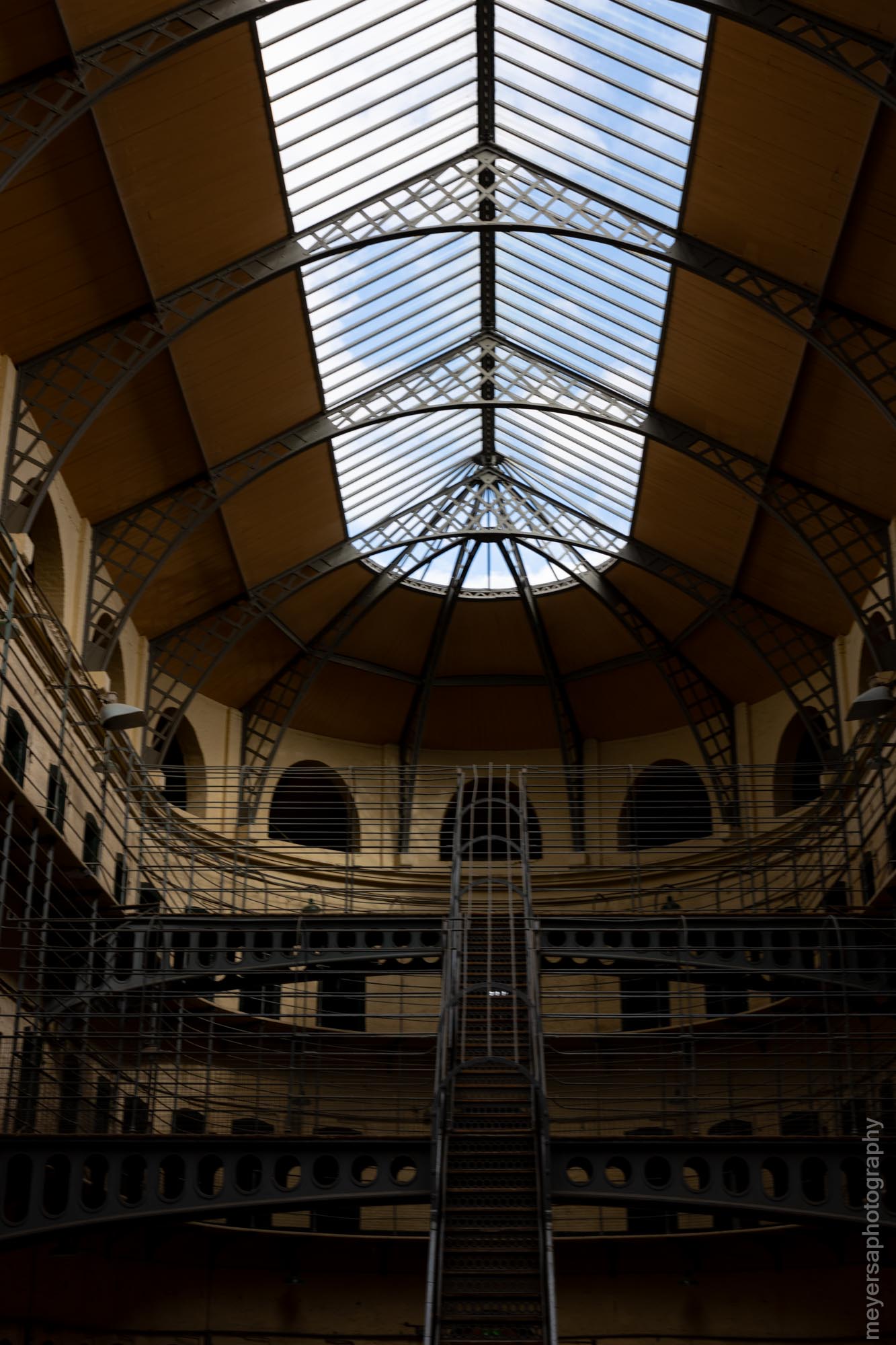 Outdoor block of Kilmainham Gaol